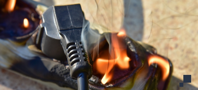 Product liability, extension cord caught on fire