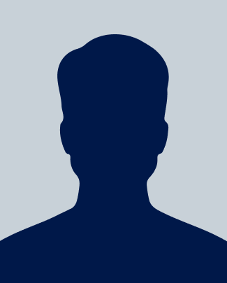 Photo Coming Soon, image for graphic placement only, silhouette of a man with blurred office background